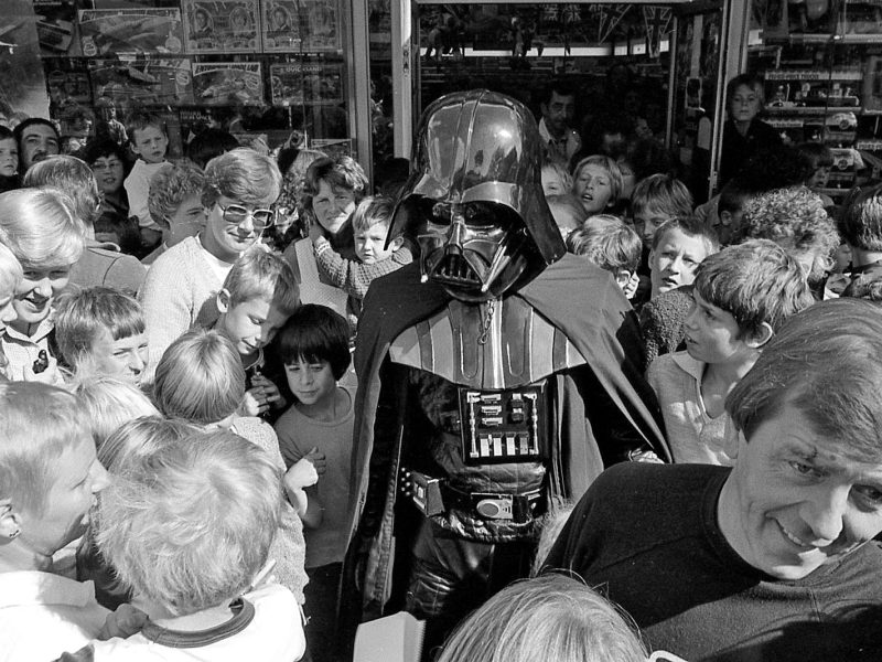 Darth Vader at Martins Toy Shop early 1908s