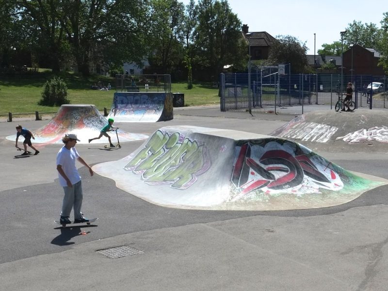 The skate park will get an upgrade