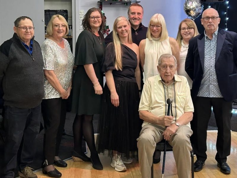 Celebrating Rex Britton’s half-century of service at Oldland Village Club