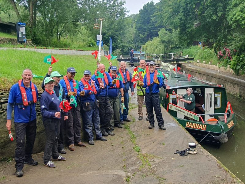 Canal enthusiasts at Hanham Lock mark 75 years of the Kennet & Avon Canal Trust